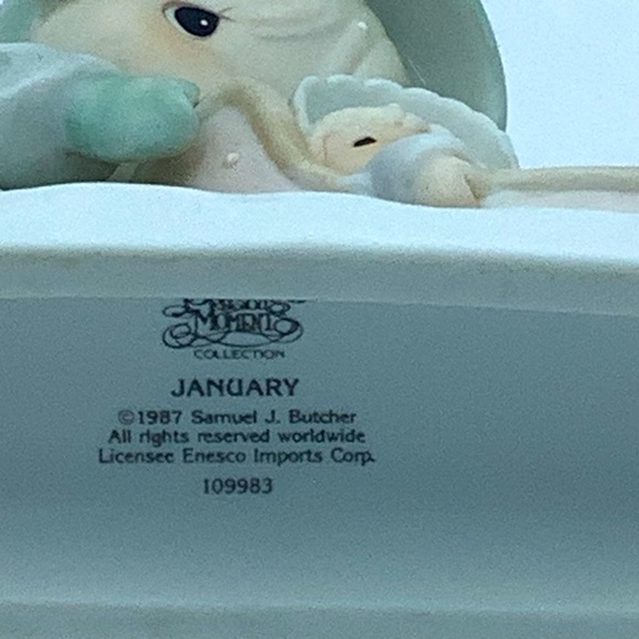 1987 Precious Moments “January” Figurine - Picture 15 of 15